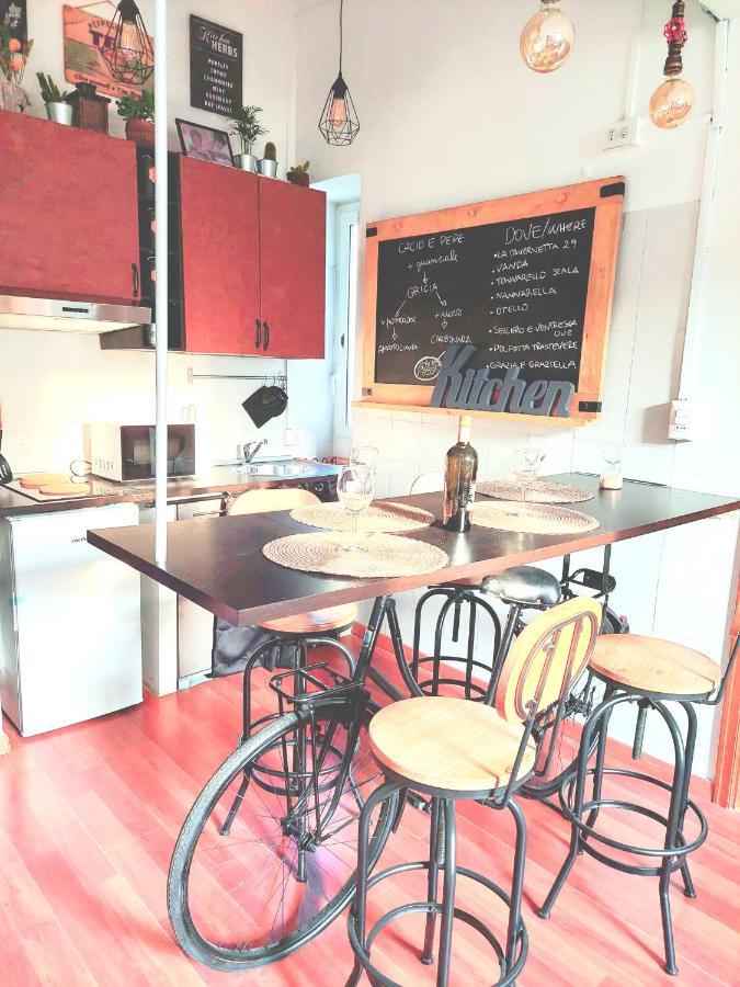 Trastevere In Bike - Con Wi-Fi E Ac Rom Exterior foto