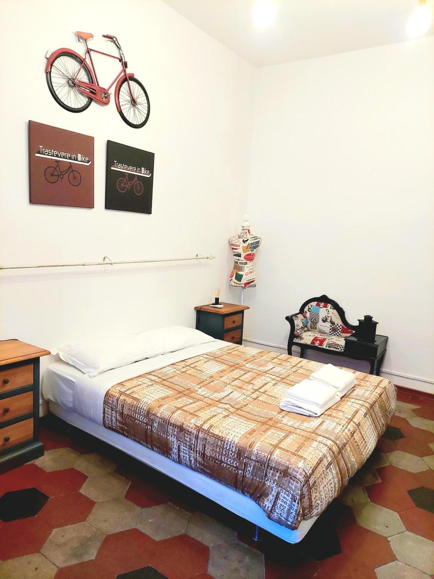 Trastevere In Bike - Con Wi-Fi E Ac Rom Exterior foto